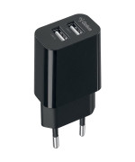 Сетевое зарядное устройство для Gelius Simple GP-HC059 2USB 2.4A, Black