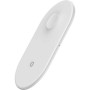 Беспроводное зарядное устройство Baseus Smart 2 в 1 (WX2IN1-02), White