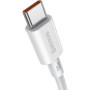 Data Кабель USB Baseus Superior Series Type-C / Type-C (CATYS-C02) 2m 100W, White