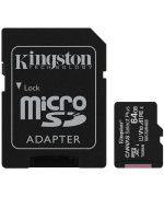 Карта пам'яті KIngston 64Gb Canvas Select Plus A1 Black