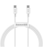 Data-кабель Baseus Superior Series Type-C / Type-C 100W (CATYS-B02) 1m, White