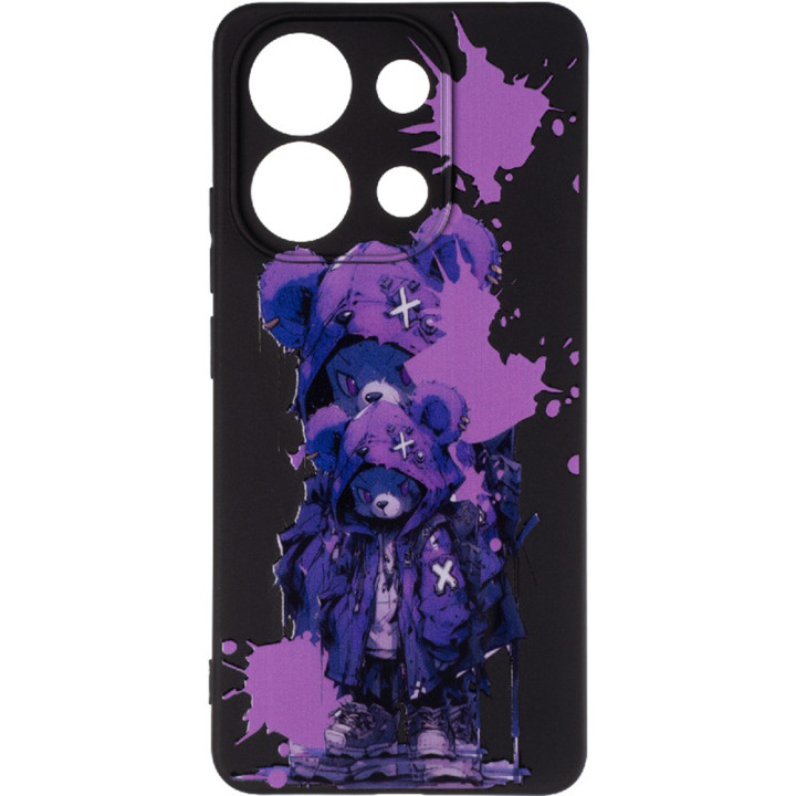 Чохол накладка Gelius Print Case UV для Xiaomi Redmi Note 13 4G, Bear