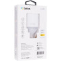 Сетевое зарядное устройство Gelius Merge GP-HC060 USB QC3.0 / Type-C 35W with cable Type-C to Type-C, White