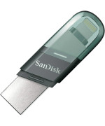 Флеш-пам'ять SanDisk iXpand Lightning / USB 3.1 32Gb, Metallic Green