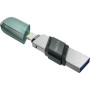 Флеш-пам'ять SanDisk iXpand Lightning / USB 3.1 32Gb, Metallic Green