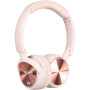 Повнорозмірні bluetooth навушники-гарнітура Headset Gelius Pro Crossfire GP HP-007 Pink
