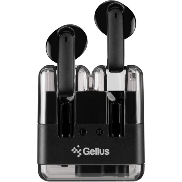 Беспроводные Bluetooth наушники Gelius Monster GP-TWS043 TWS 300mAh, Black