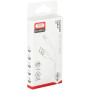 USB Data - кабель XO NB212 USB - Lightning 2.1A 1m, White