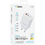 Сетевое зарядное устройство для Gelius Stratus GP-HC068 Type-C / 1USB 45W, White