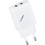 Мережевий зарядний пристрій Gelius Pro Vogue GP-HC011 2USB 2.4A cable Lightning, White