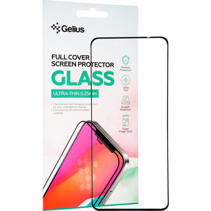 Защитное стекло Gelius Full Cover Ultra-Thin 0.25mm для Xiaomi Redmi Note 10/10s