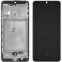 Дисплейный модуль / экран (дисплей + Touchscreen) для Samsung A31 2020 (A315) c рамкой (OLED) Широкий ободок, Black