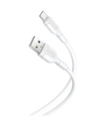 Data - кабель XO NB212 USB - Type-C 2.1A 1m, White
