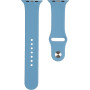 Ремінець Silicone для Apple Watch 42/44/45mm, DenimBlue