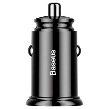 Автомобильное зарядное устройство Baseus Circular (CCALL-YD01) 5A 2 USB, Black