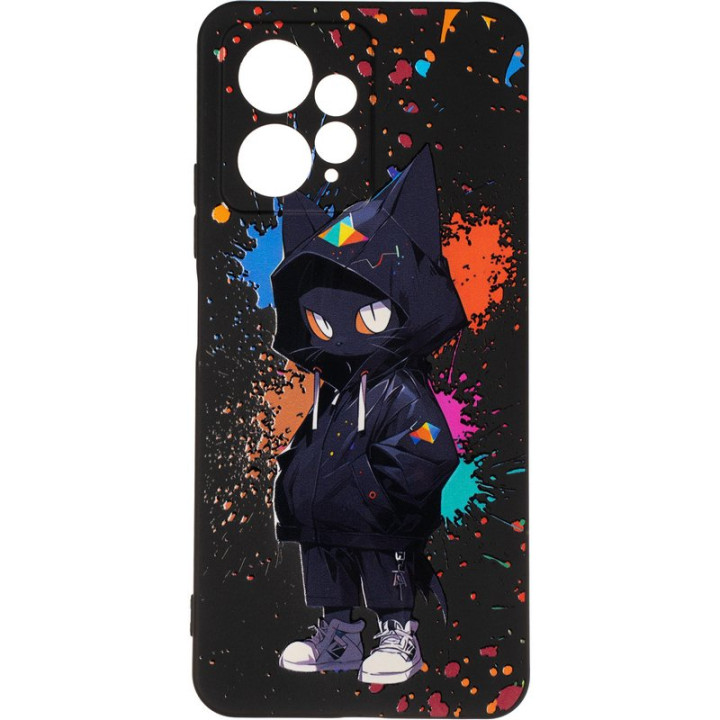 Чехол накладка Gelius Print Case UV для Xiaomi Redmi Note 12 4G, Gateway cat