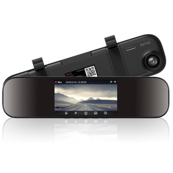 Видеорегистратор зеркало Xiaomi 70mai Rearview Mirror Dash Cam Midrive D04 Global, Black
