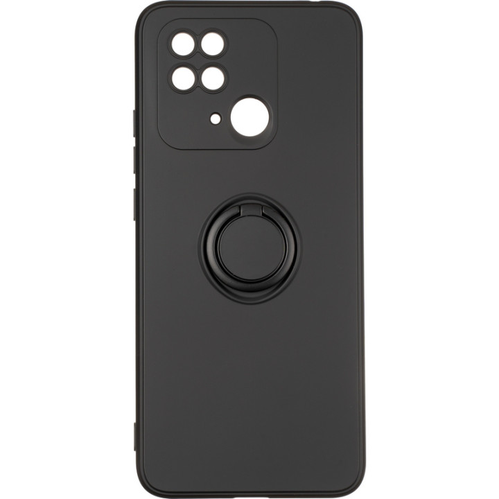 Чехол-накладка Gelius Ring Holder Case для Xiaomi Redmi 10c, Black
