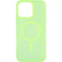 Чехол AirLight (MagSafe) для iPhone 16 Pro Max салатовый