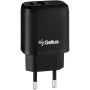 Мережевий зарядний пристрій Gelius X-Duo GP-HC014 USB Type-C QC3.0 PD20W Cable Type-C / Lightning Gelius Full Silicon, Black