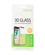 Защитное стекло Optima 3D для Xiaomi Redmi Note 10 Lite, Black