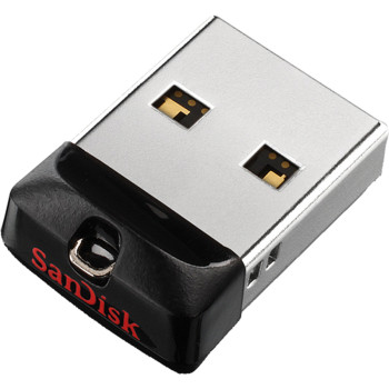 USB флешка SanDisk Cruzer Fit 16Gb USB 2.0, Black