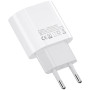 Сетевое зарядное устройство XO L97 QC3.0 USB Type-C 2.4A, White