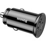 Автомобильное зарядное устройство Baseus Circular Plastic A PPS (CCALL-YS01) 5A, Black