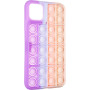 Чехол-накладка Epik Antistress Case для Apple iPhone 11 Pro Max, Violet