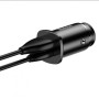 Автомобільний зарядний пристрій Baseus Circular Plastic A PPS (CCALL-YS01) 5A, Black