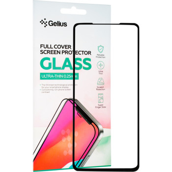 Захисне скло Gelius Full Cover Ultra-Thin 0.25mm для Xiaomi Mi 10T Lite, Black