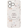 Чехол-накладка Flower Case Mag Safe Camera Protection для Apple iPhone 13 Pro