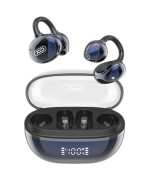 Беспроводные Bluetooth наушники XO G43 с LED-дисплеем 500mAh, Blue