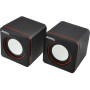 Компьютерные колонки JEDEL CK4 G101 USB 2.0 / AUX 5W, Orange-Black