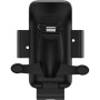 Автомобильный держатель Baseus Smart Solar Power Wireless Car Mount Electric Holder (SUZG000001), Black