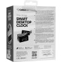 Умные часы Gelius Pro Smart Desktop Clock Time Bridge GP-SDC01, White с функцией беспроводной зарядки