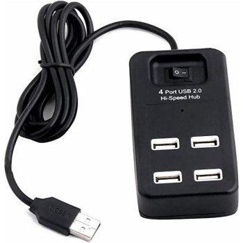 USB-хаб P-1601 4 USB 2.0, Black