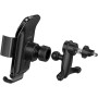 Автомобильный держатель Baseus Smart Solar Power Wireless Car Mount Electric Holder (SUZG000001), Black