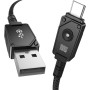 Data Кабель USB Baseus Unbreakable Series Type-C (P10355801111-01) 2m 100W Cluster, Black
