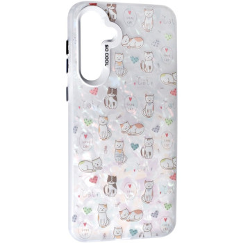 Чохол - накладка Pearl Case для Samsung Galaxy A56, Small Cats