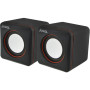 Компьютерные колонки JEDEL CK4 G101 USB 2.0 / AUX 5W, Orange-Black