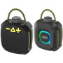 Портативная Bluetooth колонка XO F77 с RGB подсветкой IP66 1200mAh, Black