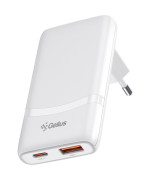 Сетевое зарядное устройство для Gelius VoltX GP-HC067 GaN USB / Type-C 65W, White
