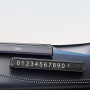 Паркувальна карта XO C138 для номера телефону, Black