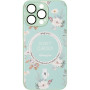 Чехол-накладка Flower Case Mag Safe Camera Protection для Apple iPhone 13 Pro