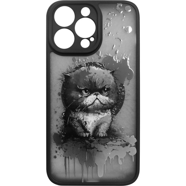 Чехол накладка Gelius Print Case UV (Magsafe) для iPhone 12 Pro, Max Fluffy Cat