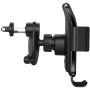 Автомобильный держатель Baseus Smart Solar Power Wireless Car Mount Electric Holder (SUZG000001), Black