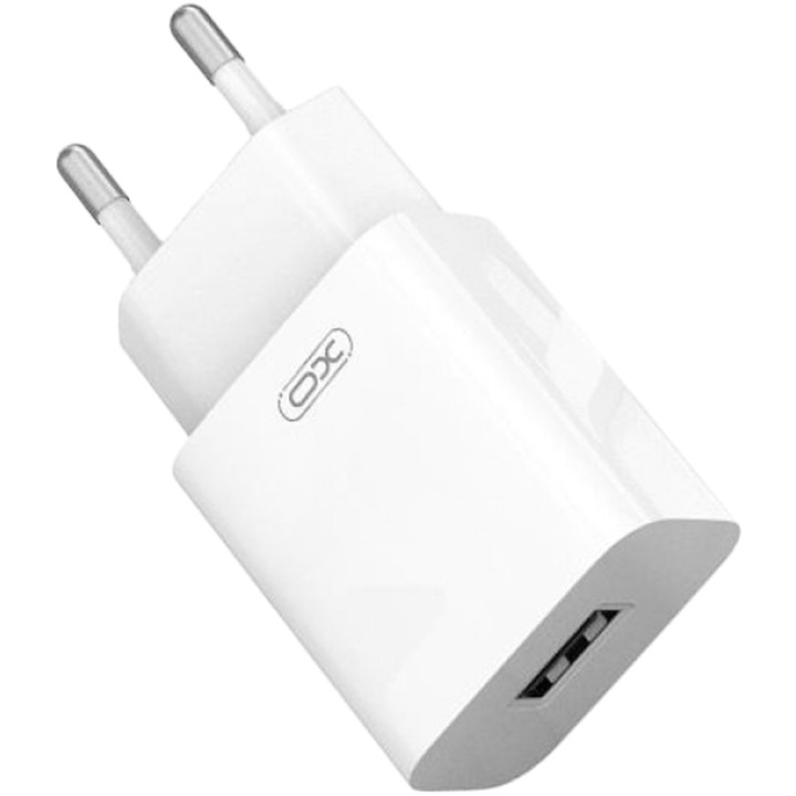 Зарядний пристрій XO L99 USB 2.4A, White