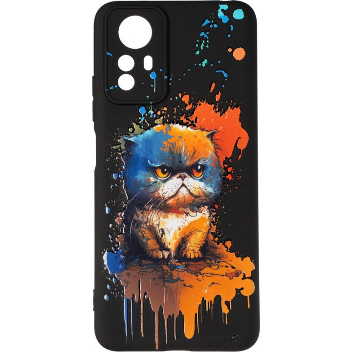 Чохол накладка Gelius Print Case UV для Xiaomi Redmi Note 12S 4G, Fluffy Cat