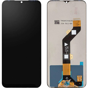 Дисплейний модуль / екран (дисплей + Touchscreen) OEM для Tecno Spark 8C (KG5n, KG5k, KG5j), Black